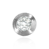 ITI NYC Round Bezel Doughnut Sliders in Sterling Silver (2.50 mm - 8.00 mm)