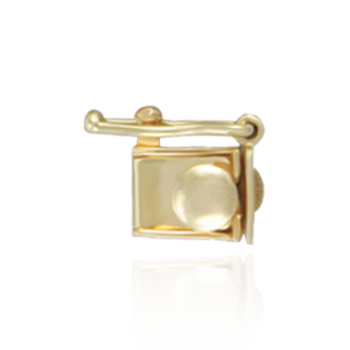 ITI NYC Open Top Box Clasps with Push Button (5.25 mm - 12 mm)