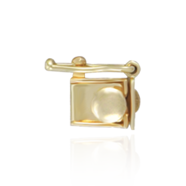 ITI NYC Open Top Box Clasps with Push Button (5.25 mm - 12 mm)