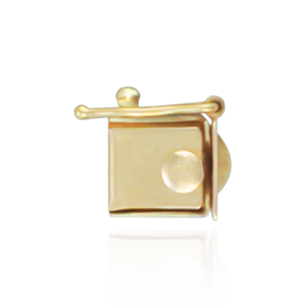 ITI NYC Open Top Box Clasps with Push Button (5.25 mm - 12 mm)