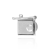 ITI NYC Open Top Box Clasps with Push Button (5.25 mm - 12 mm)