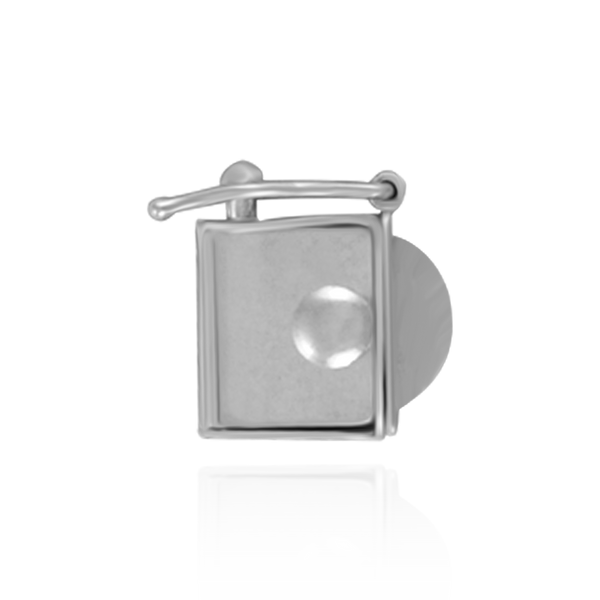 ITI NYC Open Top Box Clasps with Push Button (5.25 mm - 12 mm)