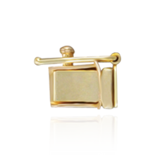 Load image into Gallery viewer, ITI NYC Hidden Box Clasps with Push Bar Release (3.25 mm - 10 mm)
