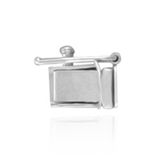 Load image into Gallery viewer, ITI NYC Hidden Box Clasps with Push Bar Release (3.25 mm - 10 mm)
