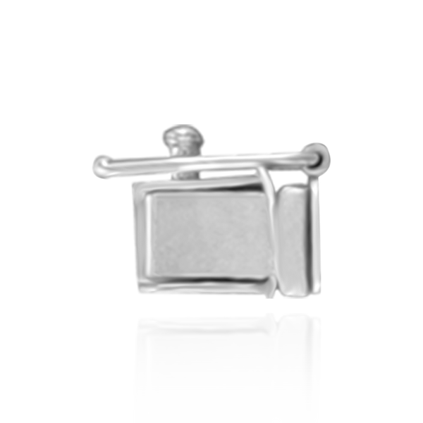 ITI NYC Hidden Box Clasps with Push Bar Release (3.25 mm - 10 mm)