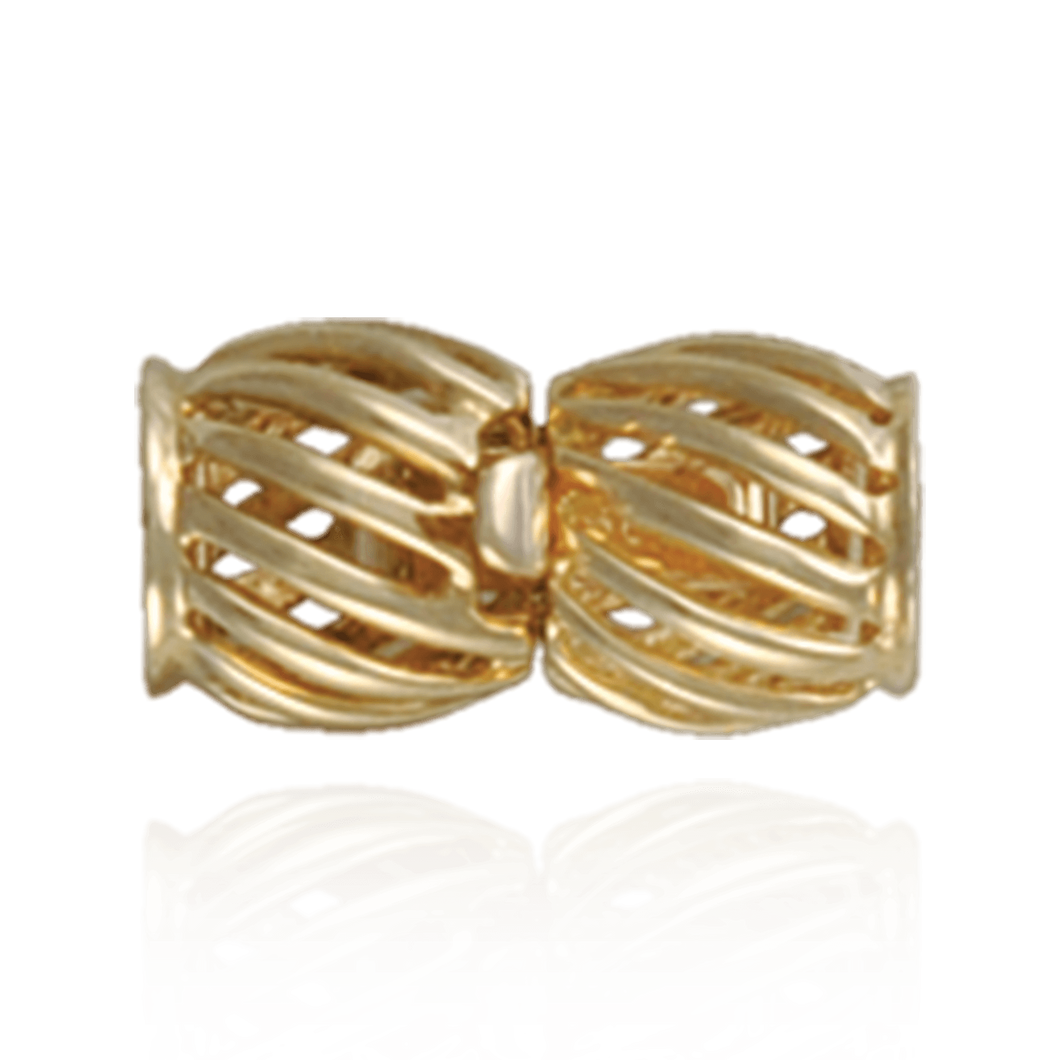 ITI NYC Multi-strand Bow Tie Pearl Clasps (6 mm Cup)