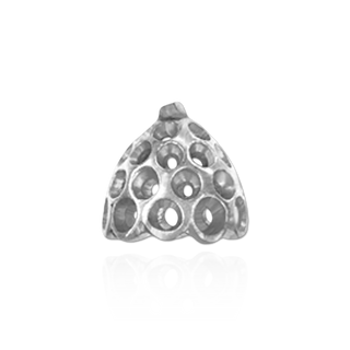 ITI NYC Cap Ends in 14K and 18K Gold (7 mm Cup)