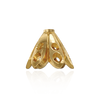 ITI NYC Cap Ends in 14K and 18K Gold (6 mm Cup)
