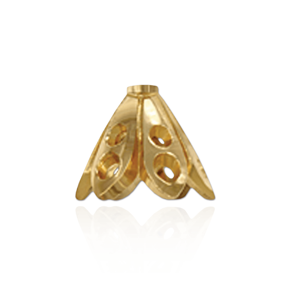 ITI NYC Cap Ends in 14K and 18K Gold (6 mm Cup)