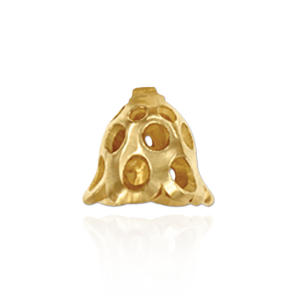 ITI NYC Cap Ends in 14K and 18K Gold (6.5 mm Cup)