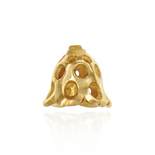 ITI NYC Cap Ends in 14K and 18K Gold (6.5 mm Cup)