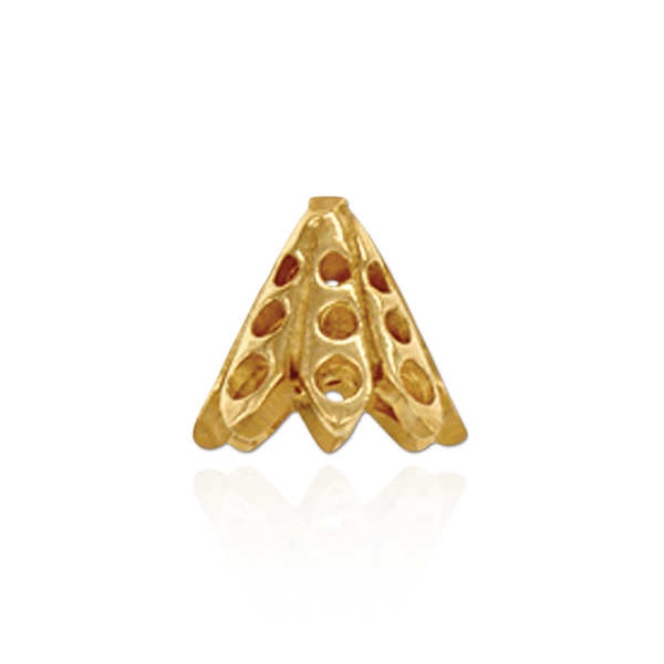 ITI NYC Cap Ends in 14K and 18K Gold (7 mm Cup)