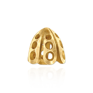 ITI NYC Cap Ends in 14K and 18K Gold (7.5 mm Cup)