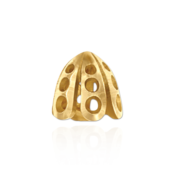ITI NYC Cap Ends in 14K and 18K Gold (7.5 mm Cup)
