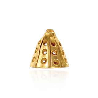 ITI NYC Cap Ends in 14K and 18K Gold (7 mm Cup)