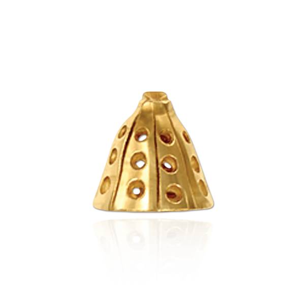 ITI NYC Cap Ends in 14K and 18K Gold (7 mm Cup)