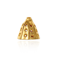 Load image into Gallery viewer, ITI NYC Cap Ends in 14K and 18K Gold (7 mm Cup)
