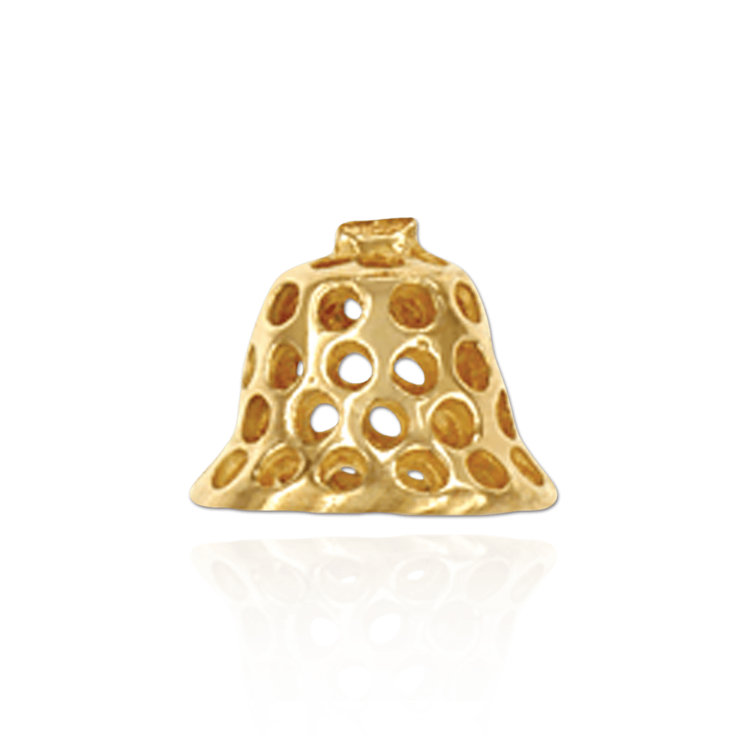 ITI NYC Cap Ends in 14K and 18K Gold (8.5 mm Cup)