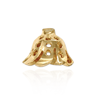 ITI NYC Cap Ends in 14K and 18K Gold (6.5 mm Cup)