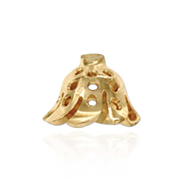 ITI NYC Cap Ends in 14K and 18K Gold (6.5 mm Cup)