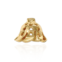 Load image into Gallery viewer, ITI NYC Cap Ends in 14K and 18K Gold (6.5 mm Cup)
