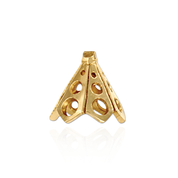 ITI NYC Cap Ends in 14K and 18K Gold (9 mm Cup)