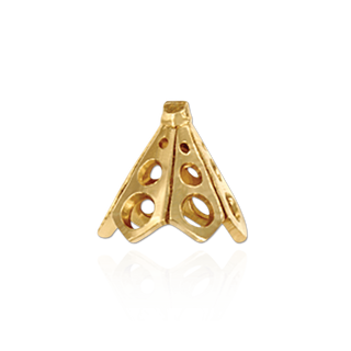 ITI NYC Cap Ends in 14K and 18K Gold (9 mm Cup)