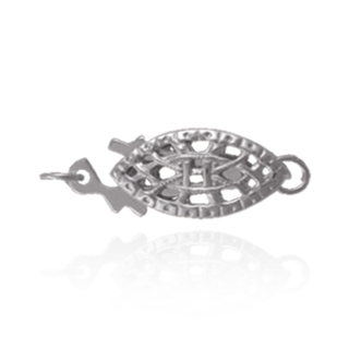 ITI NYC Fish Hook Filigree Pearl Clasps (15 x 6 mm - 19 x 8 mm)