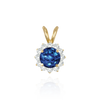 ITI NYC Round Cluster Pendants (8-12 Side Stones | 3.00 mm - 8.00 mm)