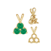 ITI NYC 3 Stone Cluster Pendants (3 x 2.00 mm - 3 x 4.20 mm)