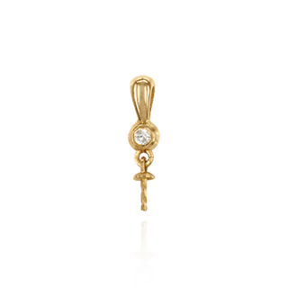ITI NYC Pearl Pendants with Diamond (2.00 mm | .03 ct)