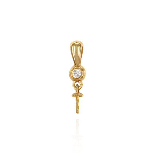 ITI NYC Pearl Pendants with Diamond (2.00 mm | .03 ct)