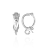 ITI NYC Pearl Enhancers with Accented Design (6 x 7 mm)