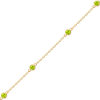 Bulk / Spooled Diamond by the Yard Cable Chain in 14K Yellow Gold (Diamond Bezel: Every 1.5")