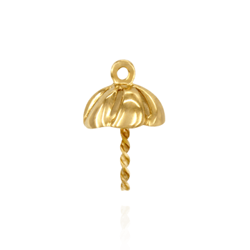 ITI NYC Pearl Cap Dangle Drops (6.5mm-8mm Cup)