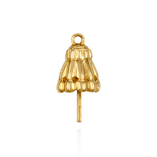 ITI NYC Pearl Cap Dangle Drops (7mm Cup)