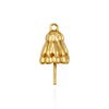 ITI NYC Pearl Cap Dangle Drops (7.00 mm Cup)