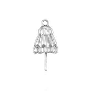 ITI NYC Pearl Cap Dangle Drops (7.00 mm Cup)