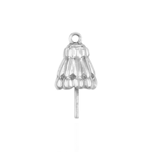 Load image into Gallery viewer, ITI NYC Pearl Cap Dangle Drops (7.00 mm Cup)
