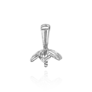 ITI NYC Pearl Pendants with Filigree (6.00 mm Cup)