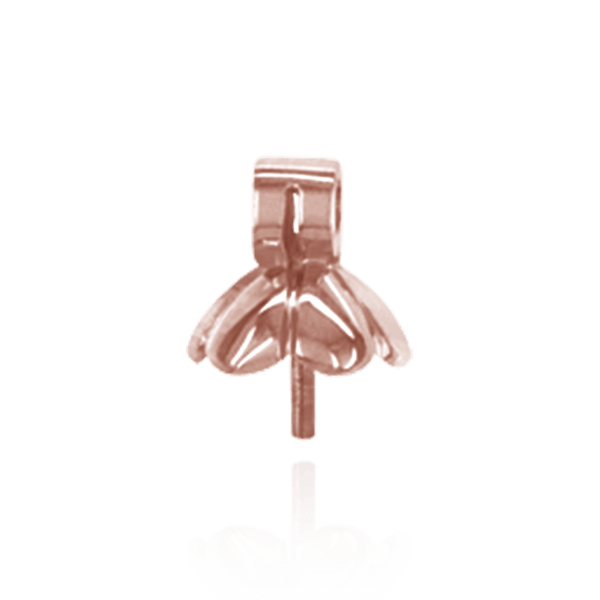 ITI NYC Pearl Pendants with Petal Design (6.00 mm Cup)