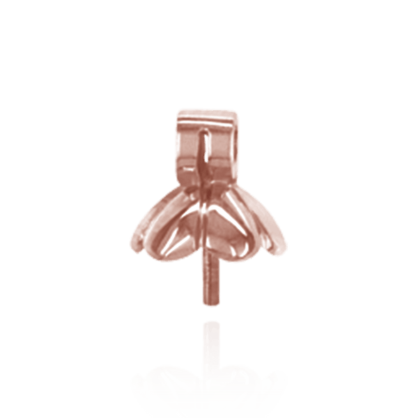 ITI NYC Pearl Pendants with Petal Design (6.00 mm Cup)