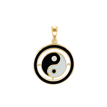 Load image into Gallery viewer, ITI NYC Yin Yang Symbol Pendant in 14K Gold
