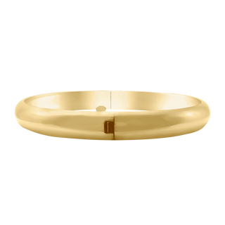 Sullivan St. Hinged Bangle Bracelet with Smooth Round Design in Gold Filled