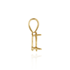ITI NYC Marquise Shape Four Prong Double Wire Pendants in 14K Gold (5.00 x 3.00 mm - 12.00 x 6.00 mm)