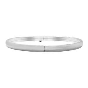 Sheridan Sq. Bangle Bracelet with Smooth Design in Sterling Silver