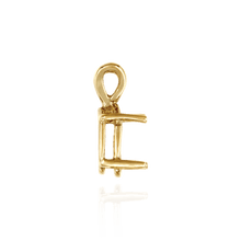 Load image into Gallery viewer, 14K Gold ITI NYC Oval Four Prong Double Wire Pendants in 14K Gold (4.50 x 3.50 mm - 22.00 x 17.00 mm)
