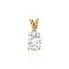 ITI NYC Pear Shape V-end Filigree Pendants in 14K Gold (5.00 x 3.00 mm - 20.00 x 12.00 mm)