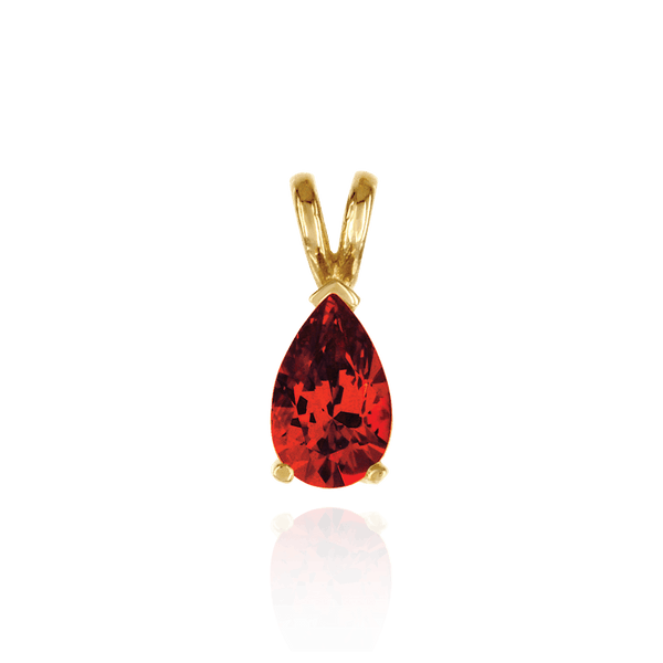 ITI NYC Pear Shape V-End Double Wire Pendants in 14K Gold (4.25 x 2.50 mm - 22.50 x 13.50 mm)
