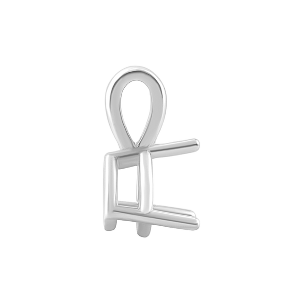 ITI NYC Round Three Prong Basket Pendant in 14K Gold (3.00 mm - 8.50 mm)